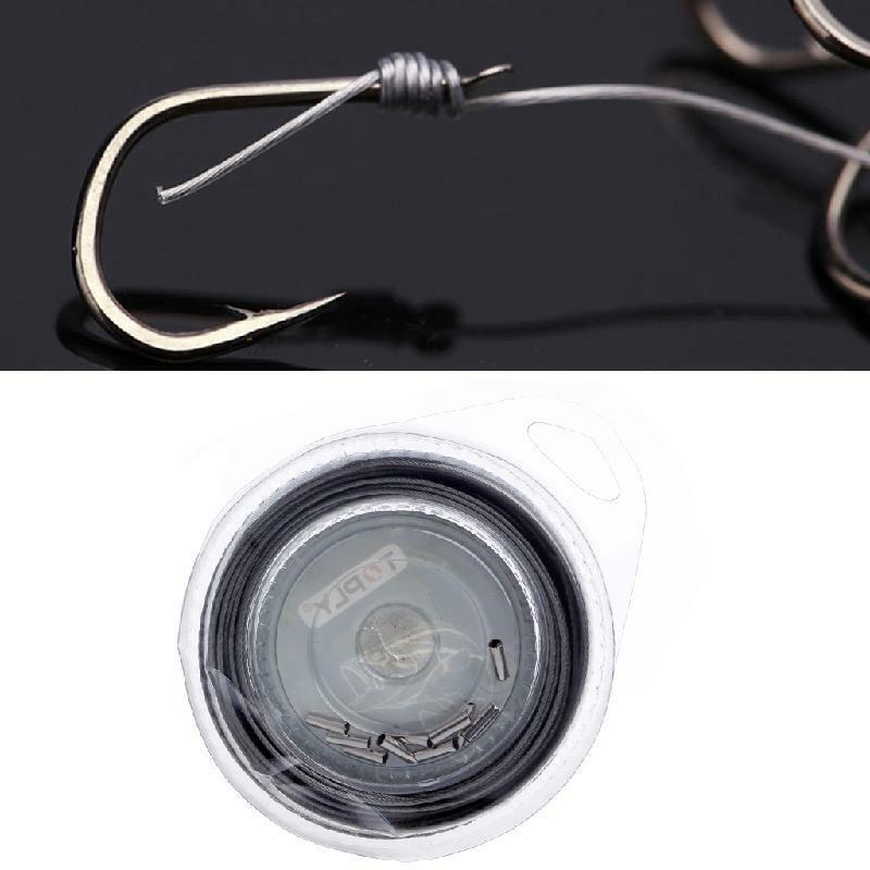 7 Strands Stainless Steel Fishing Wire Trace With Coating Leader Jigging Line
