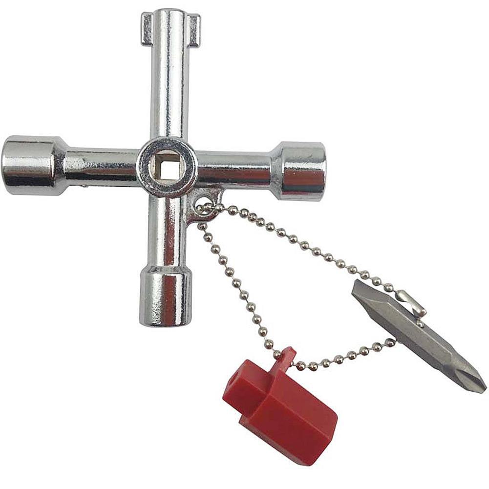 Multi-use Cross Switch Key Wrench High Speed Rail Car Subway Door Spanner