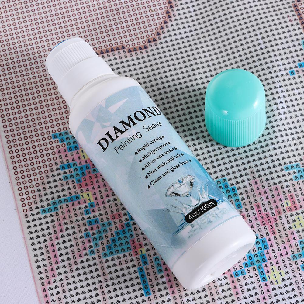 Diamond Painting Brightener Sealer 5D Diamond Painting Glue Permanent Hold