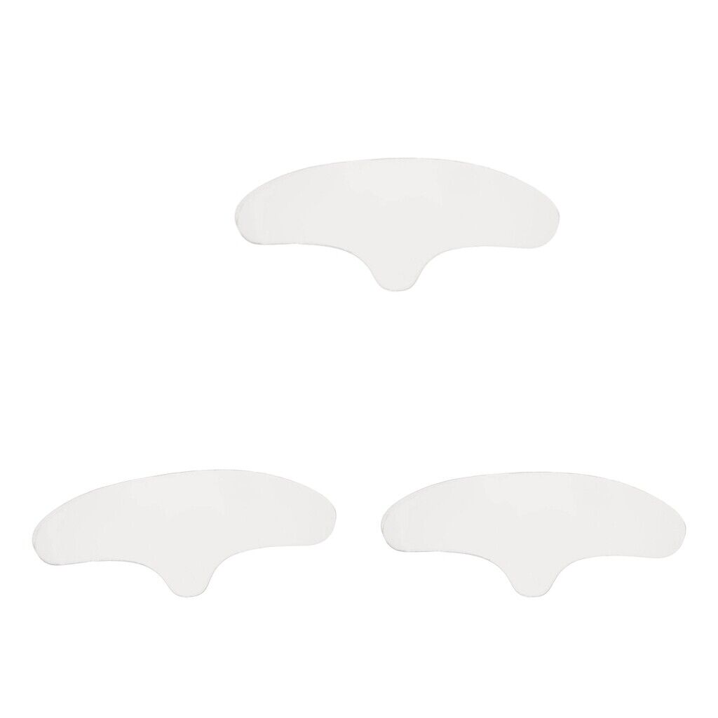3Pieces Forehead  Silicone Pad   Invisible Pads Patches
