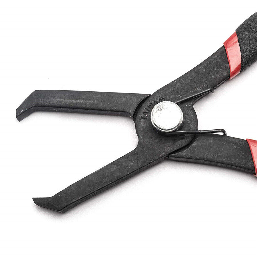 Spring-Loaded Steel Push Pin Pliers Quick-Disconnect Double-Pad Comfort Grip