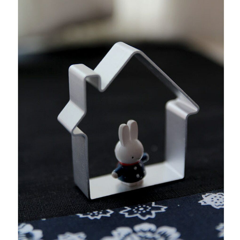 Xmas Home DIY Cookie Biscuit Baking House Shape Aluminum Alloy Cutter Mold