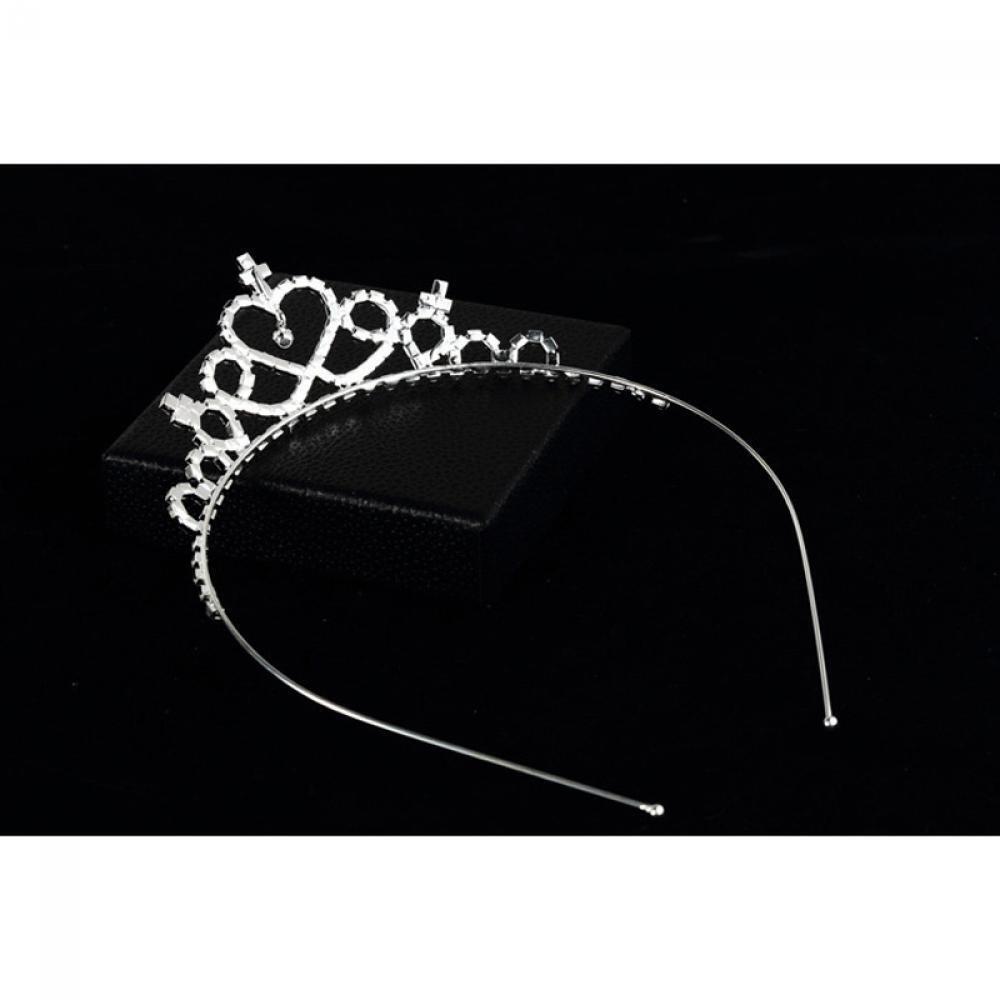 Baby Kids Girls Party Diamond Princess Headband Hair Hoop Crown Crystal