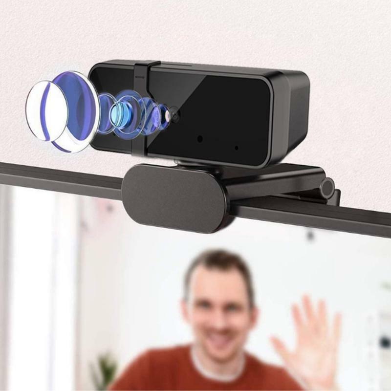 High Definition 1080P Web Camera Built-in Mic Free Drive Plug Play for Broadcast