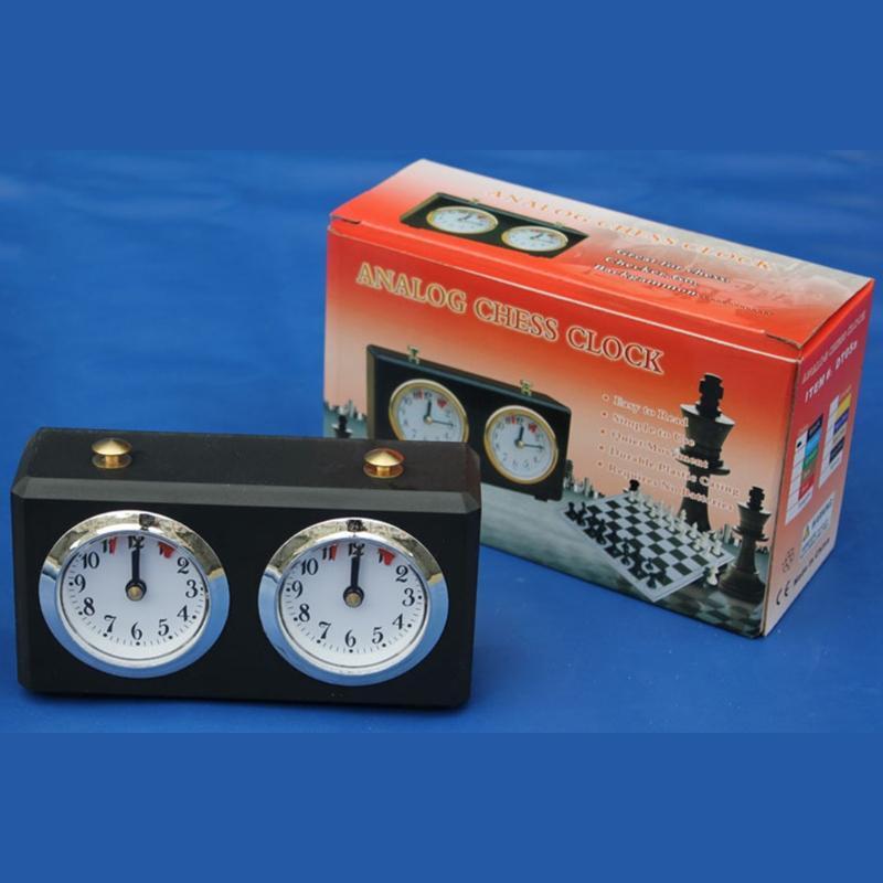 Mechanical Chess Timer Competition Count Up or Down Timer for Chess Board Game