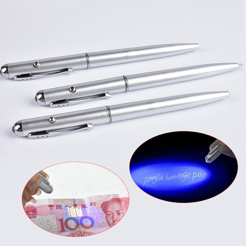 Luminous Light UV Counterfeit Lamp Invisible Ink Pen Drawing  Pecil Ballpoint