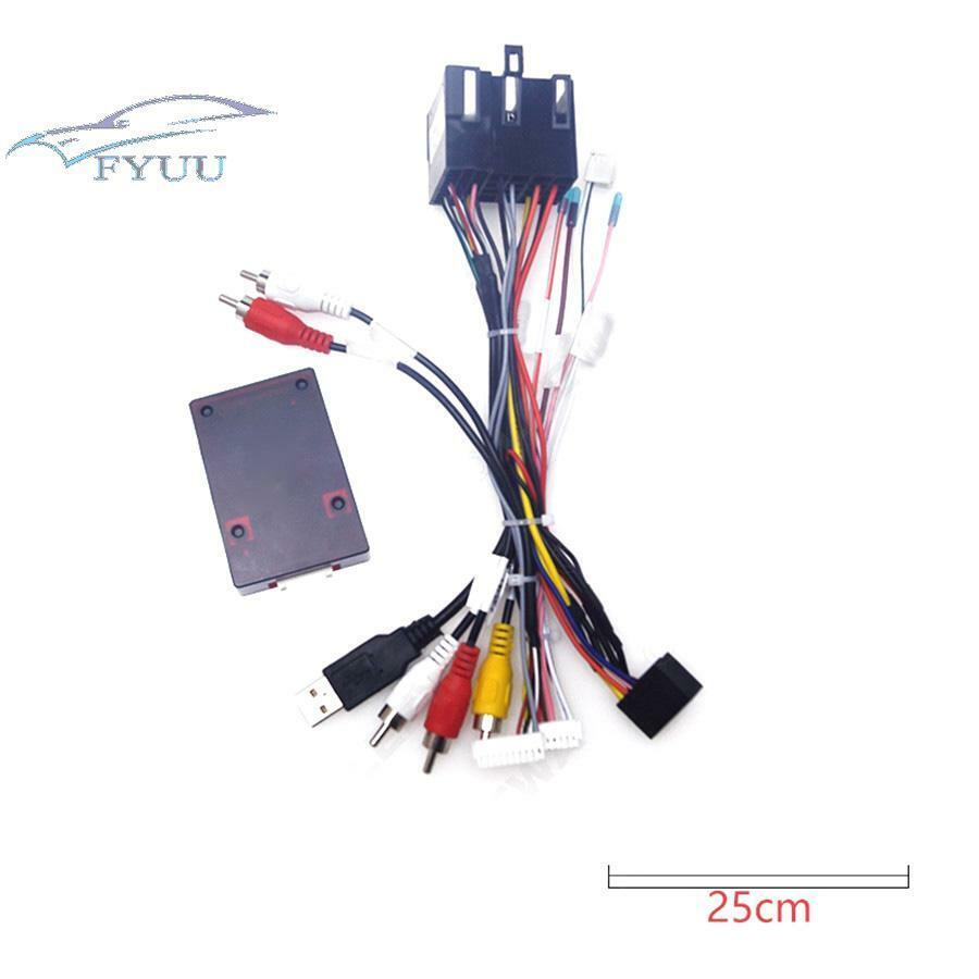 1set 16PIN Car Radio Android Power Calbe With Canbus Box For KIA Sorento 2010-11