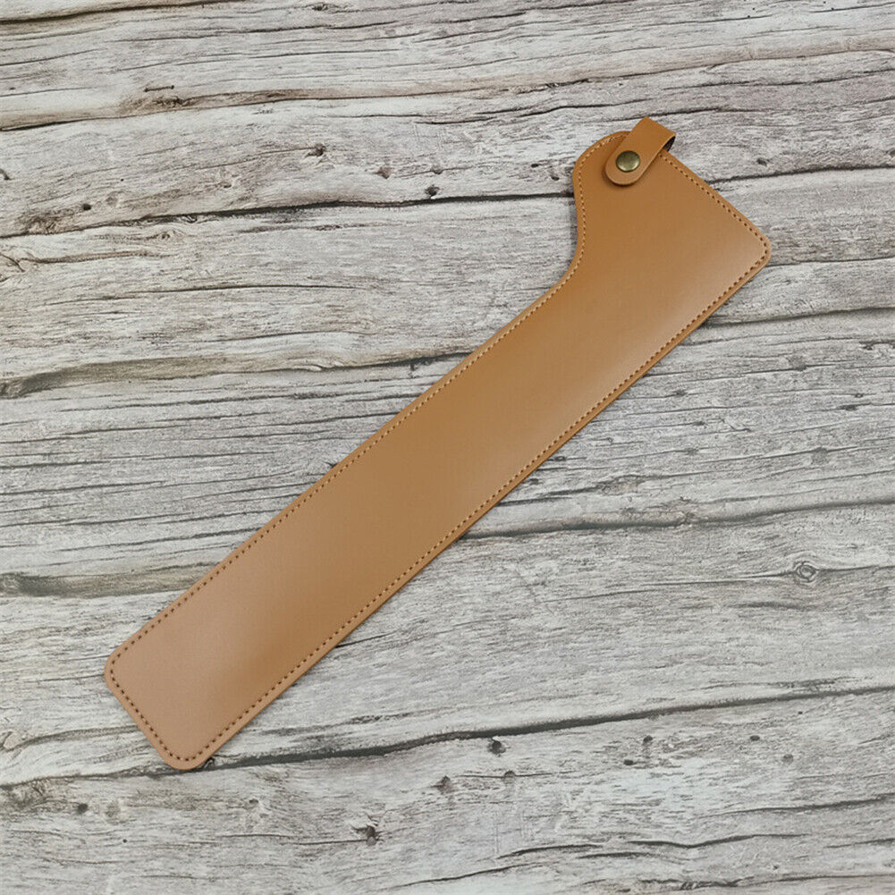 Camping Fire Tongs Protective Cover PU Leather Fire Tongs Case Storage Bag