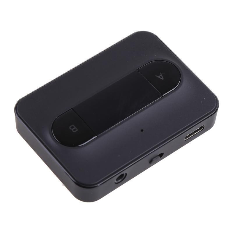 C31 Black Audio Transmitter for TV and Laptop Camera Speakers Headphones 3.5mm