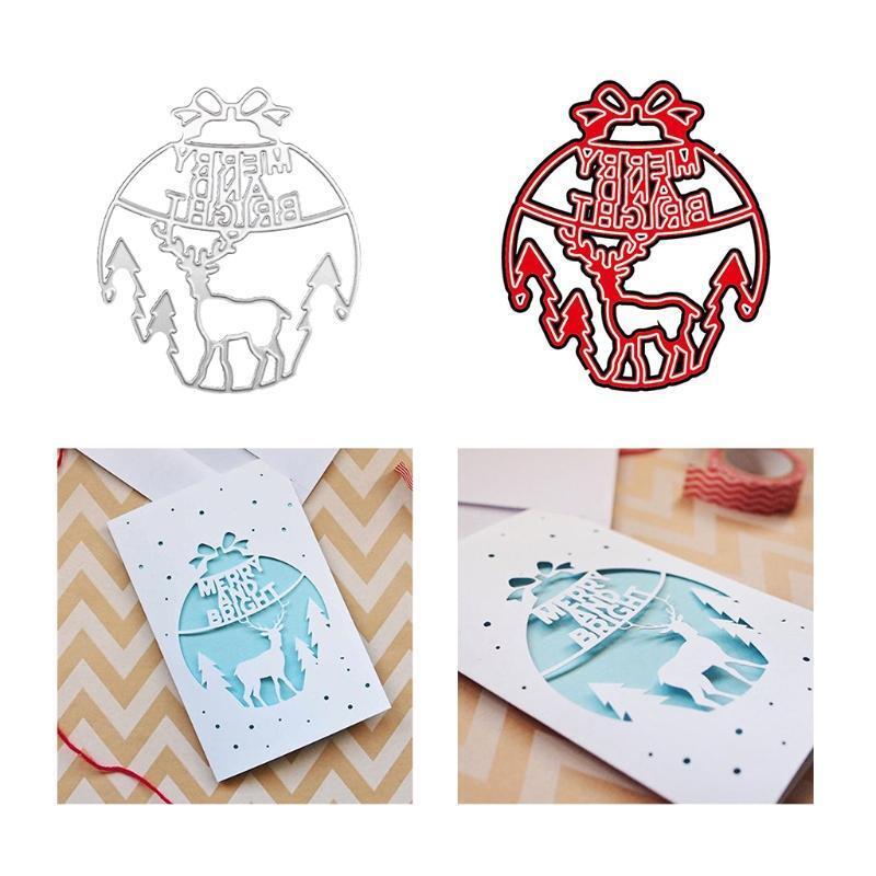 Exquisite Christmas Metal Cutting Die for DIY Christmas Cards Scrapbooking Craft
