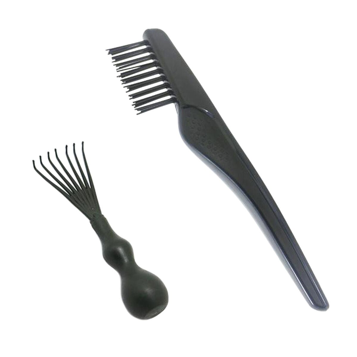 2 Pieces Mini  Bristles  Brush Cleaning Tool   Comb