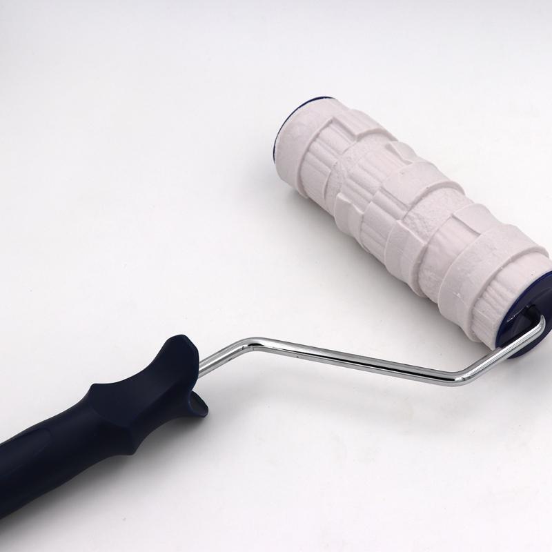 Portable Simple 8" Concrete Texture Roller DIY Simple Wall Texture Art Brush