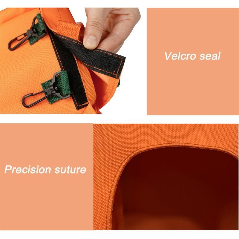 Rabbit Hay Feeder Carrot Shaped Bag Hanging Feeding Storage Sacks for Guinea Pig
