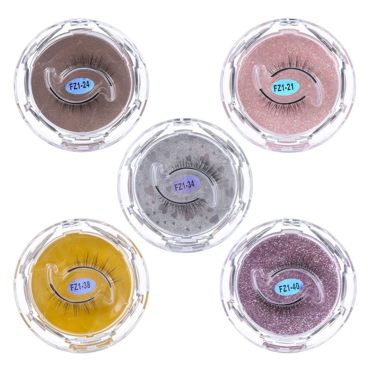 Tools Glue-free Natural Fluffy Self-adhesive False Eyelashes Ultral Wispy