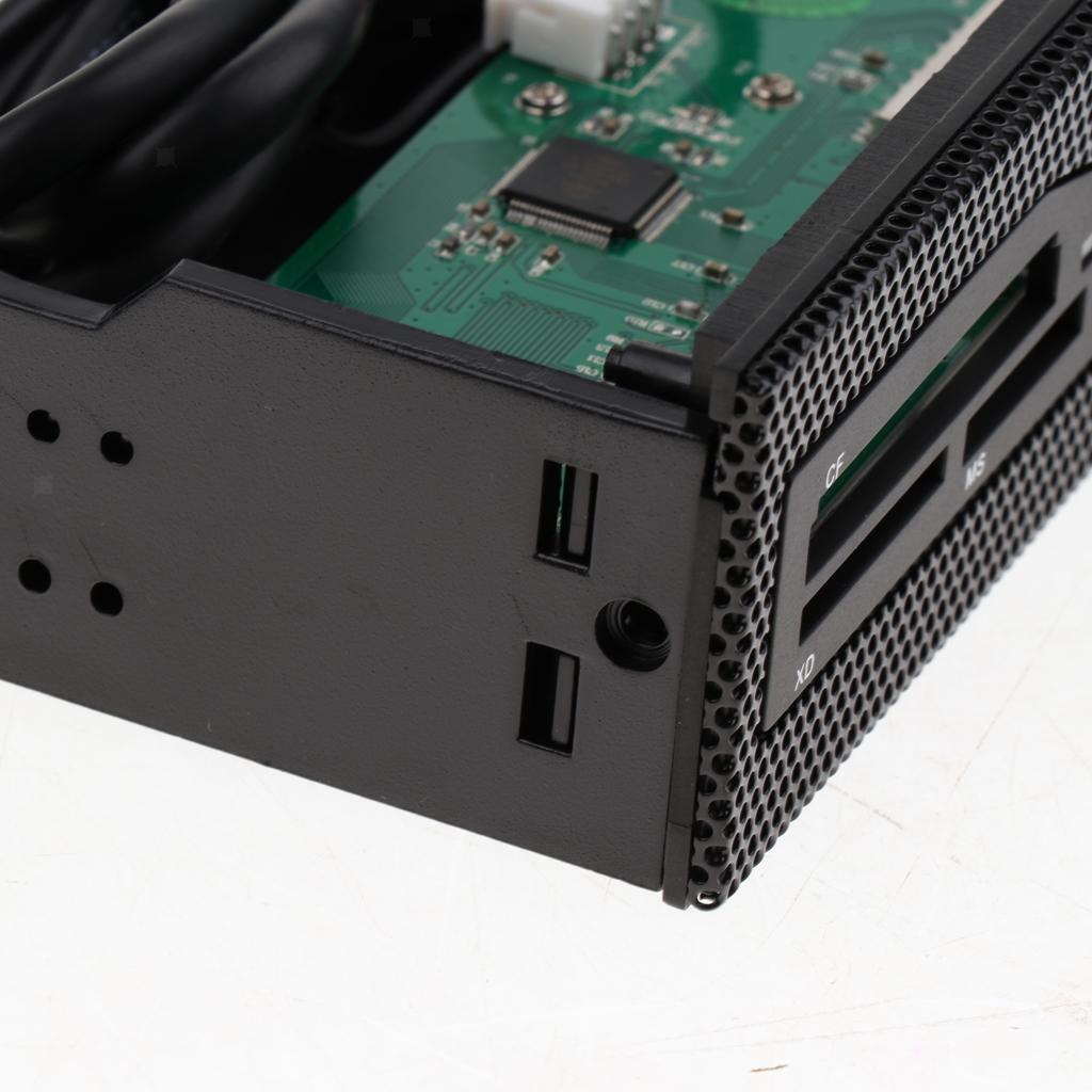 5.25'' USB3.0 Power Desktops Case Front Driver Panel Internal Card Reader