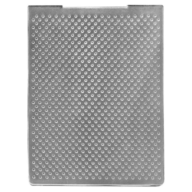 Circle Design Uneven Embossing Folder DIY Paper Crafts Greeting Card Template