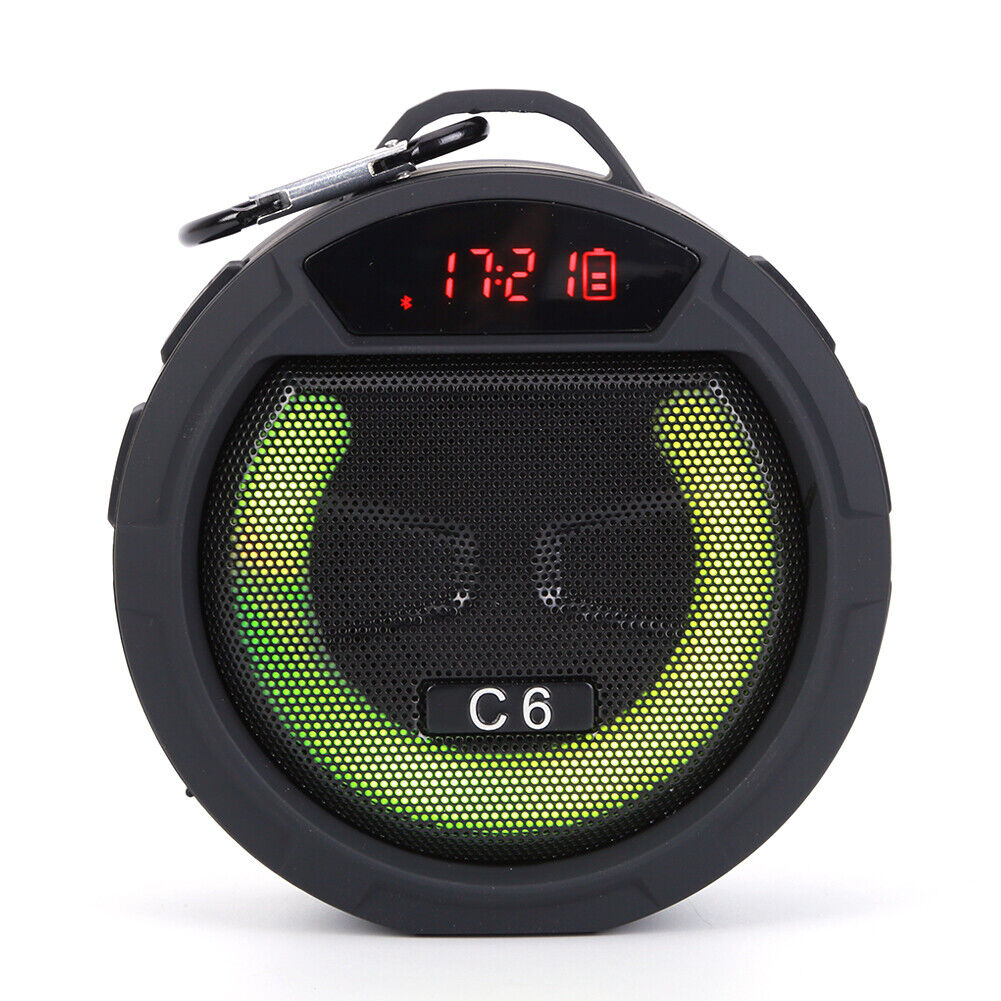 IPX7 Waterproof Wireless Speaker Type-C Charging Outdoor Portable Boombox