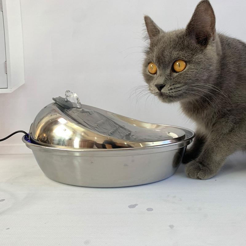 Pet Drinking Water Dispenser for Cats and Dogs Indoor with 2 Filter Replacement