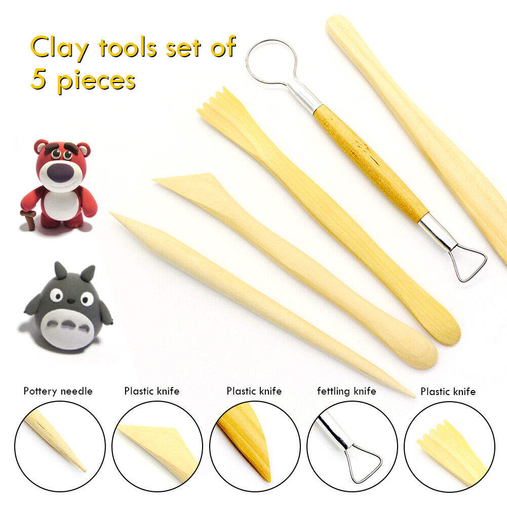 Art Craft Clay Sculpting Tools Pottery Carving Set Sculpture Polymer Shaper
