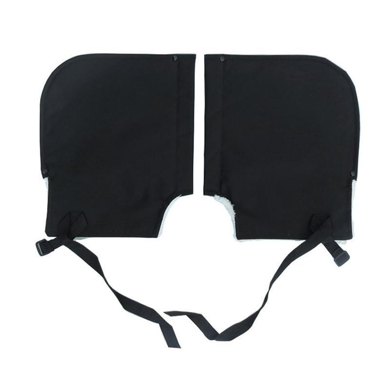 Motorcycle Riding Waterproof Handlebar Gloves Hand Fur Muffs Winter Thermal Warm