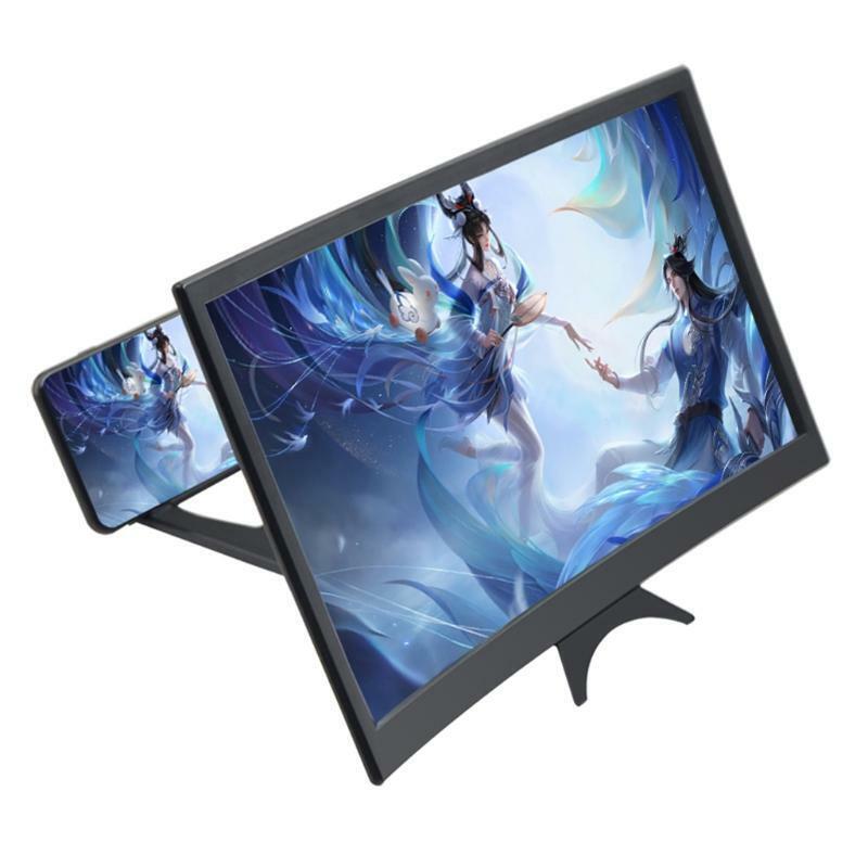 Mobile Phone Screen Amplifier Enlarger Foldable Stand for Movies Videos Gaming