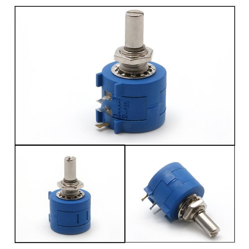 3590S-2-203L 20K Ohm Rotary Wirewound Precision Potentiometer Pot 10 Turn