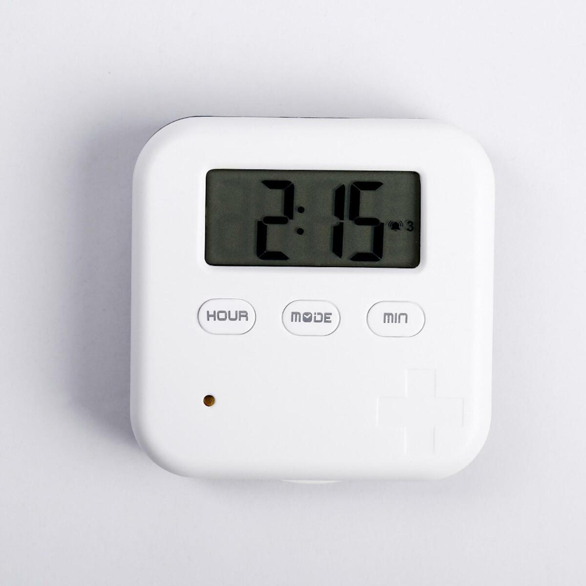 4 Grid Electronic Pill Memory  Container Wearable Baby