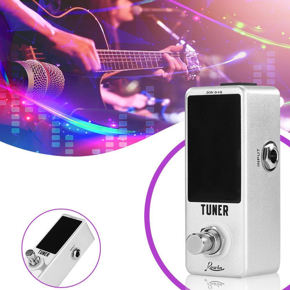 Rowin LT-910 Zinc Alloy High Precision Guitar Chromatic Tuner Effect Pedal