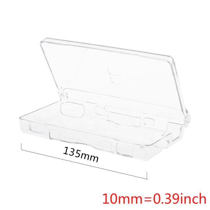 For DSL NDS Lite NDSL Transparent Crystal Case Clear Hard Cover Shell