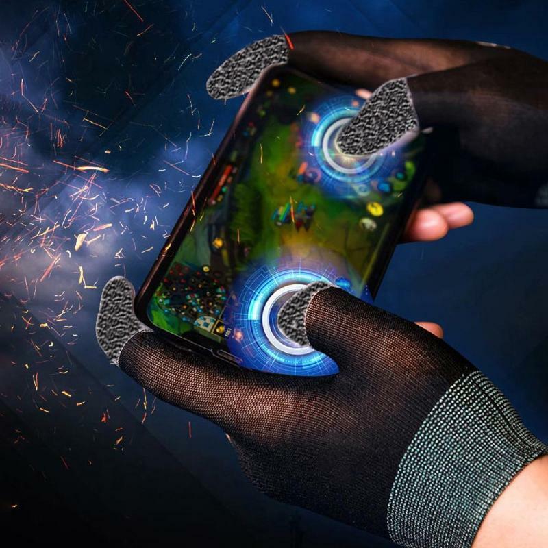 Anti-Sweat Mobile Finger Sleeve Ultra-Thin Breathable for High-Ranking Players