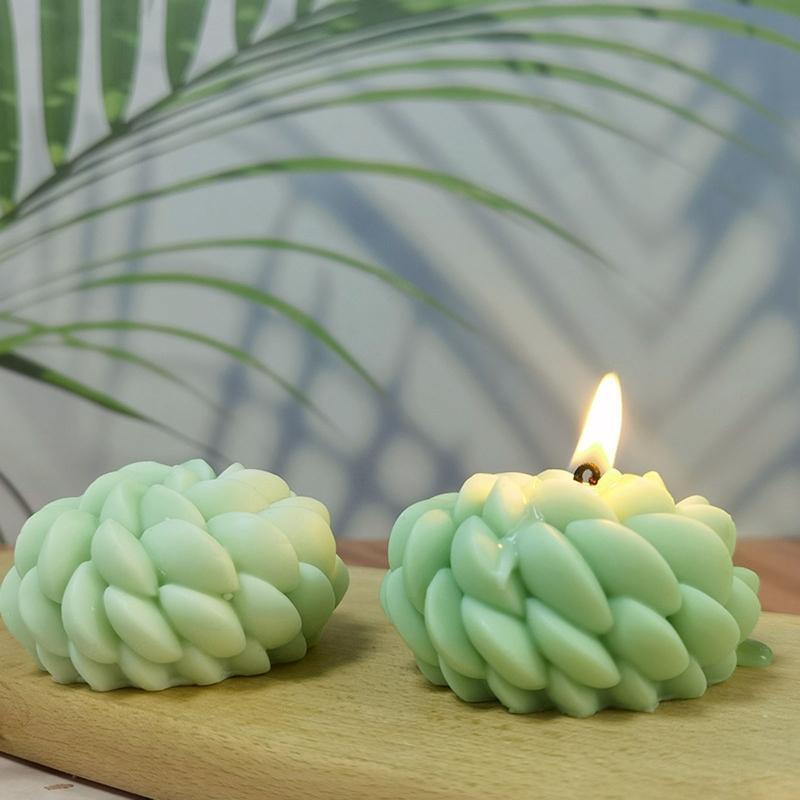 Flower Silicone Mold Scented Candle Soap Plaster Fondant Making Mould