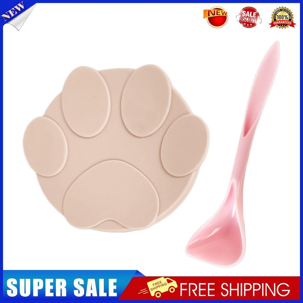 Pet Food Can Cover Silicone Dog Cat Food Storage Fresh Lid Seal Cap (Pink)