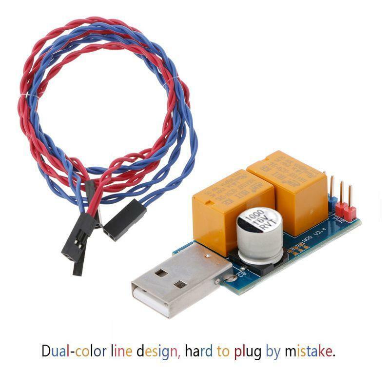 Double Relay USB Watch-Dog Card 24H Unattended Automatic Restart Blue Screen
