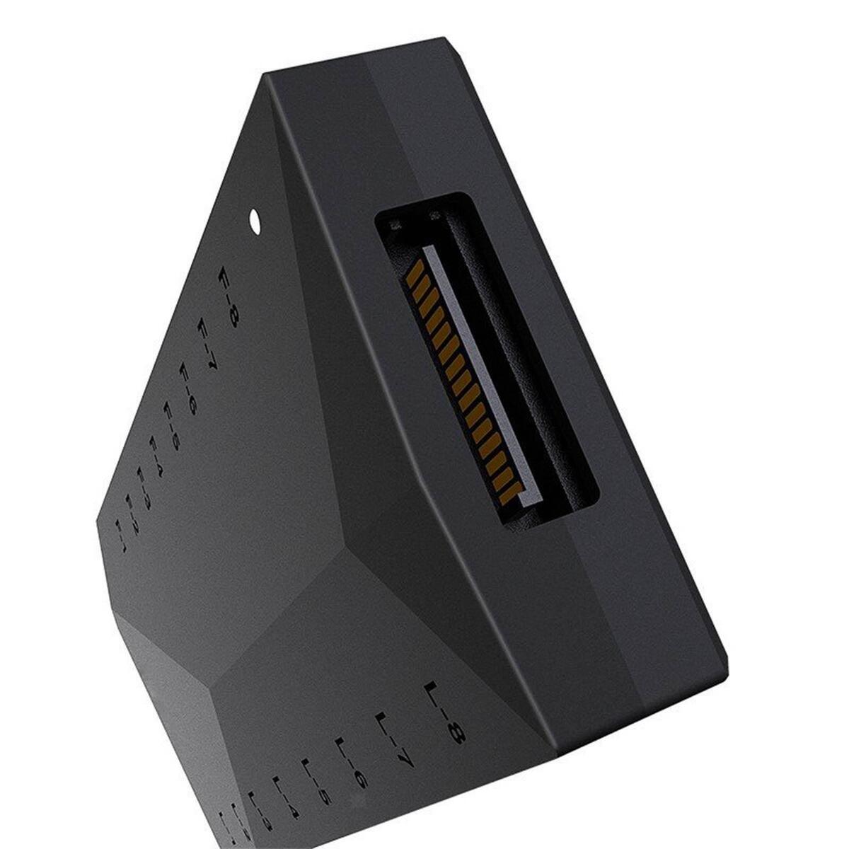 ARGB Hub PWM Fan Controller 5V 3Pin SATA Power Supply Connectors, for Chassis
