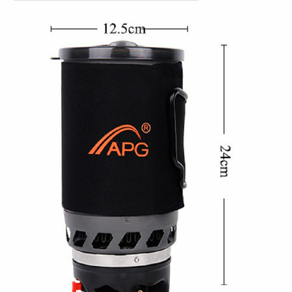 Gas Cooker | Portable Propane Camp Stove with Pot And Bag of