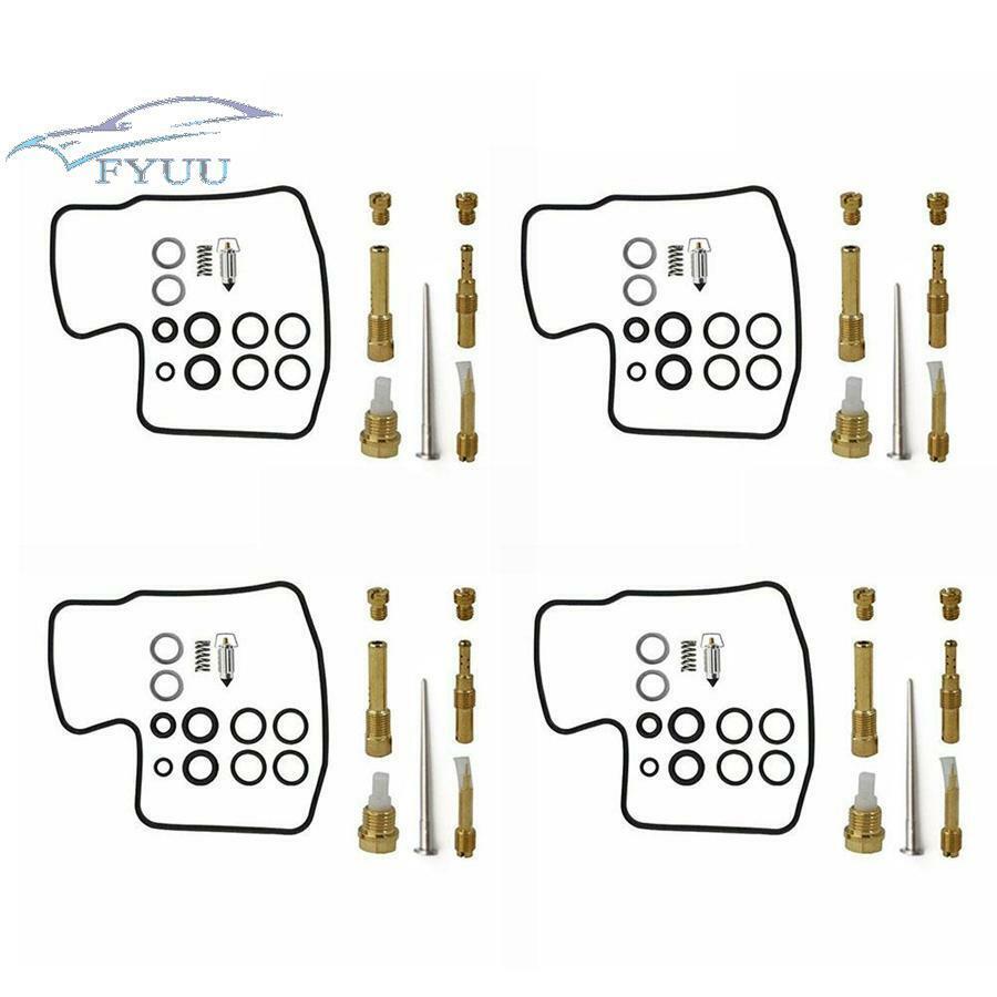 4 X Carburetor Carb Repair Rebuild Kit For 1984-1987 GL1200 GL1200A Interstate