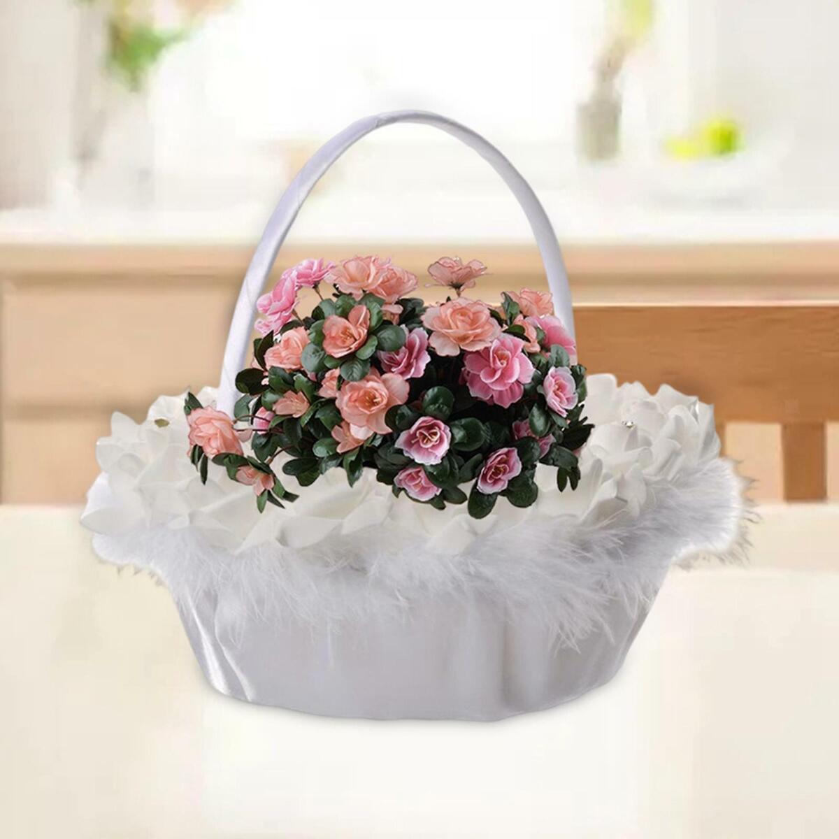 Flower Girl  Decorative Storage  Petals Holder Gift for