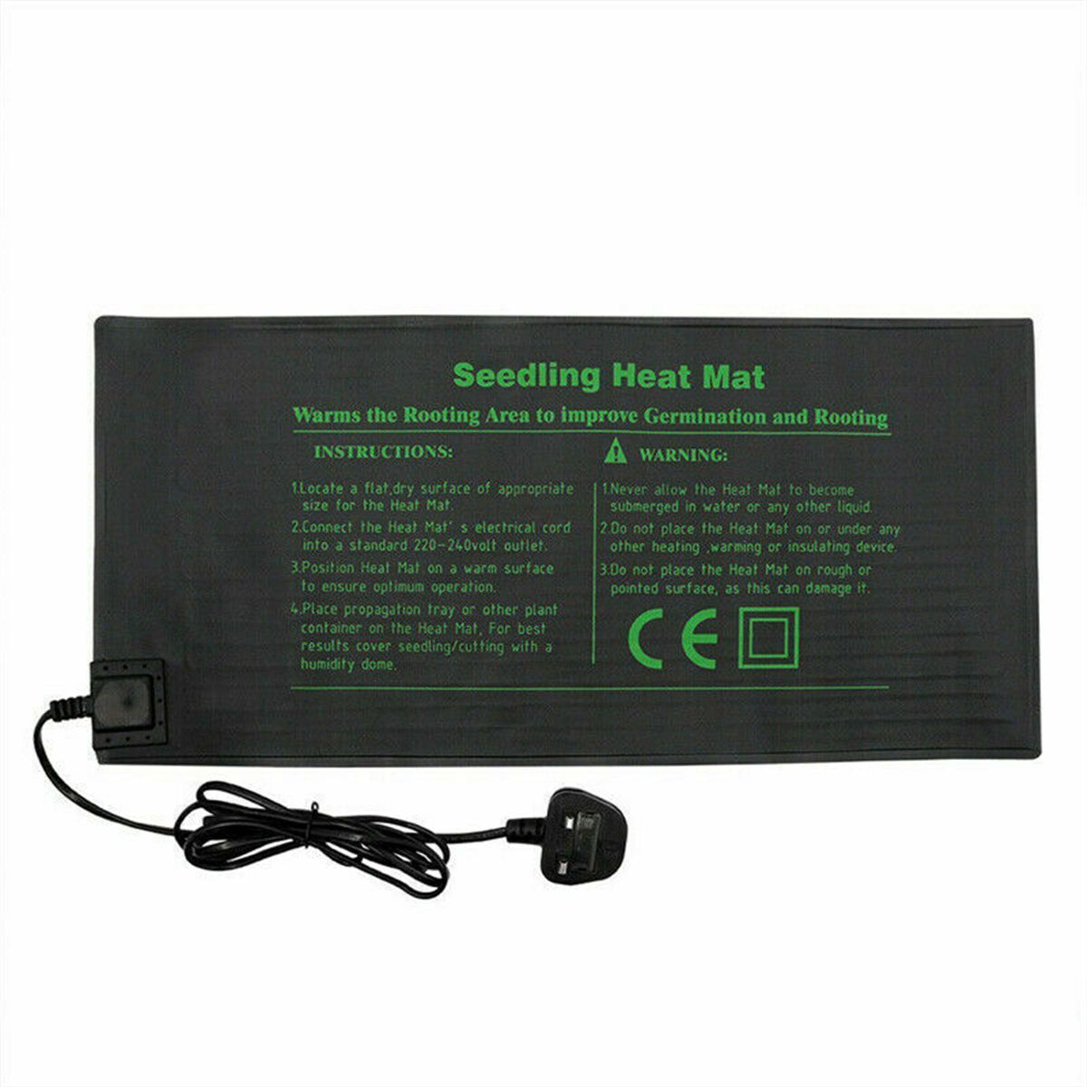Growing Seedling Heat Mat Plant Electric Blanket Reptiles Pad Clone Starter Pad