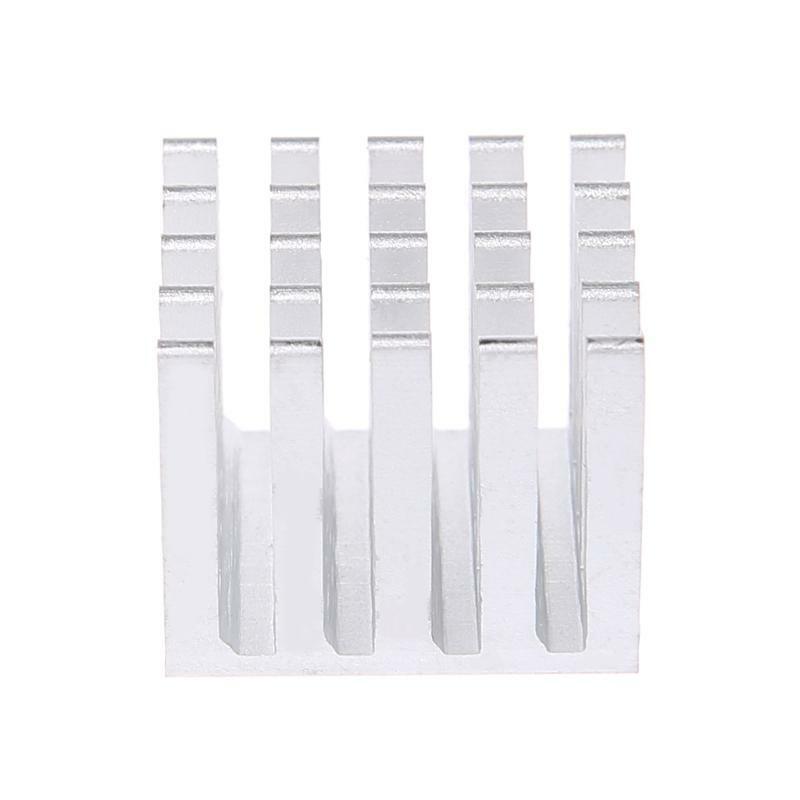 5 Pcs/Set 20*20*16mm Aluminum Heatsink Block Computer Electronic Chip Cooling
