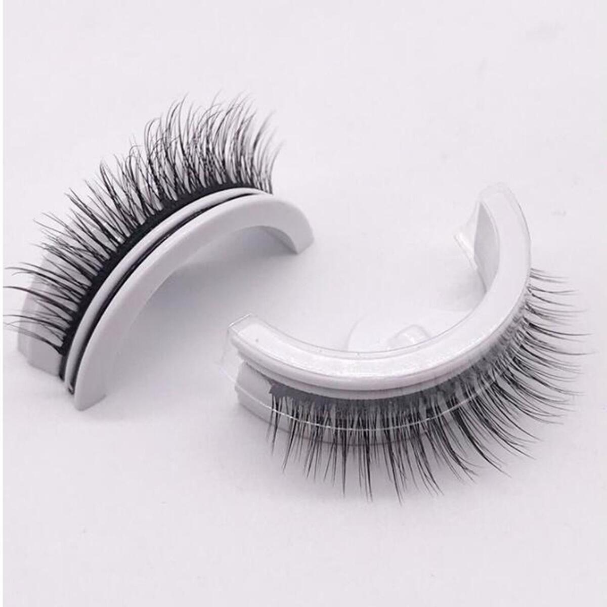 40 Pieces Self Adhesive Lash Strips Double Strip  Soft for