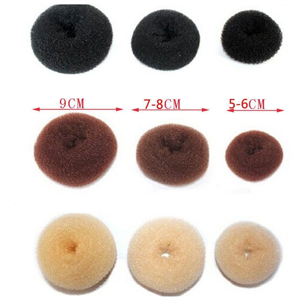 Women Accessories Bun Maker Hair Styling Tools Hair Ring Magic Donut Shaper