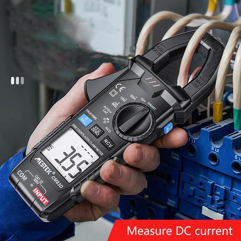 Multifunctional Clamp Meter w/ Backlit & Flashlight Digital Multimeter Voltmeter