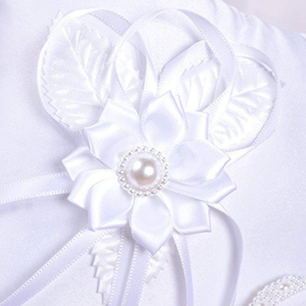 Rings Pillow Handmade Rings Bearer Cushion Rings Holder for