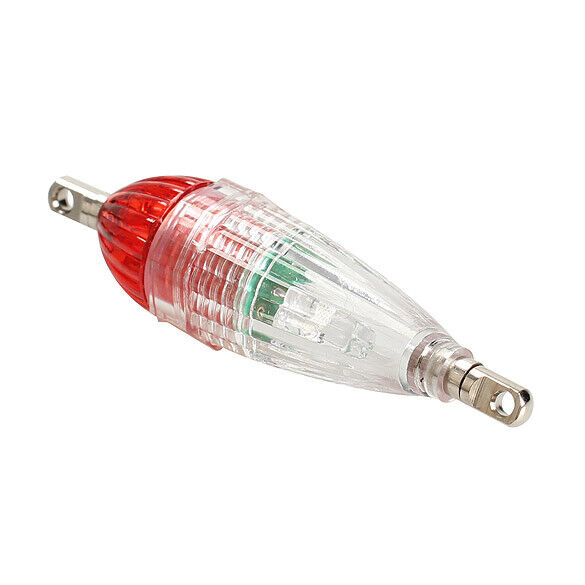 Mini LED Deep Drop Underwater Fishing Squid Fish Lure Light Red Lamp