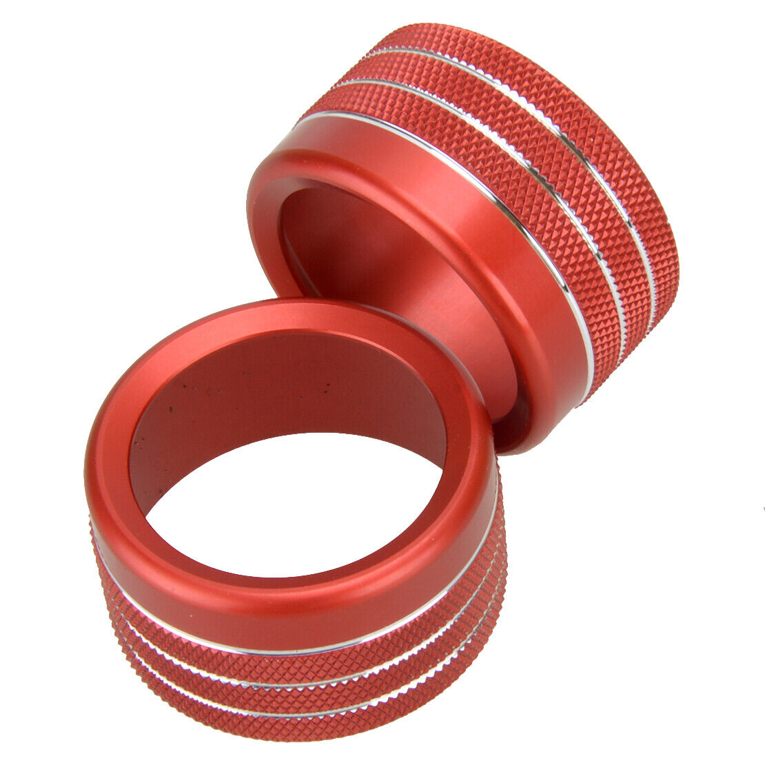 Aluminum Center AC Control Knob Ring Covers Fit for Dodge Ram 1500 2018 19 20