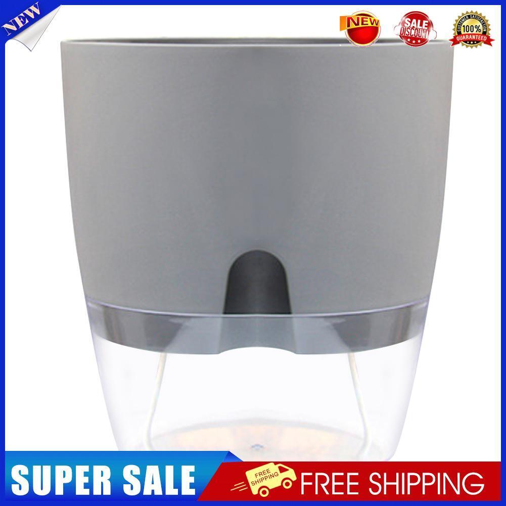 Watering Planter Self Watering Flower Pot Water Storage Basin (8.2cm)