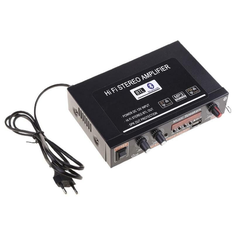 Digital Home Amplifier Bluetooth-compatible Hifi Stereo Subwoofer Music Player