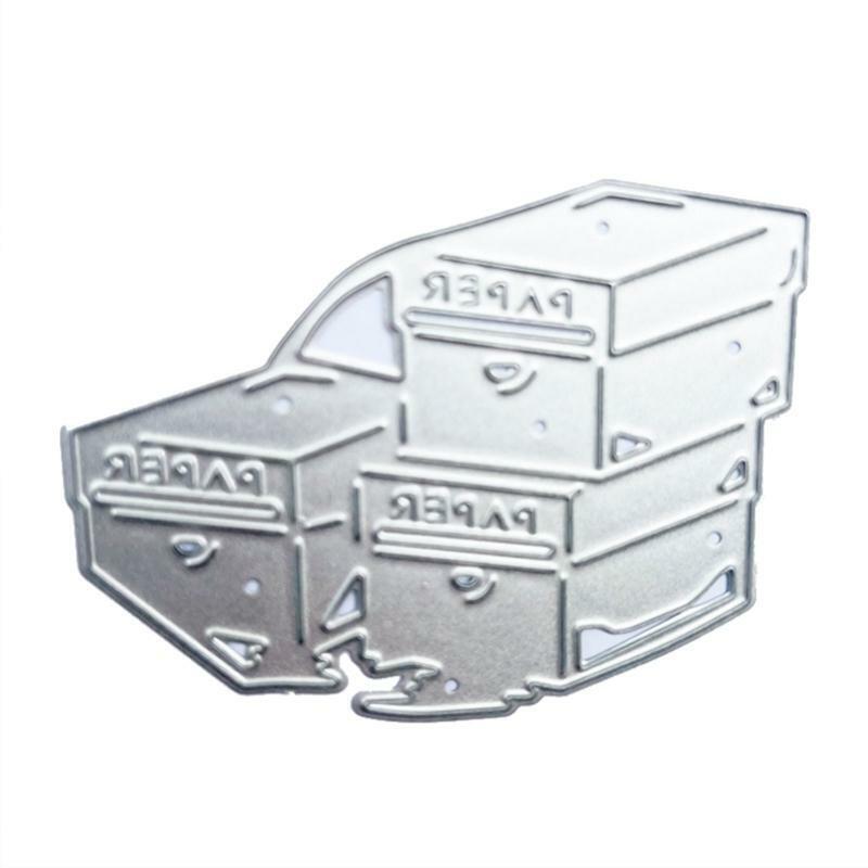 Paper File Storage Box Metal Cutting Dies Embossing Stencil DIY Album Template