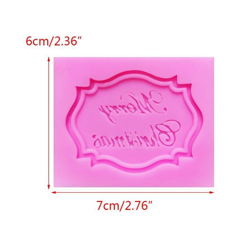 DIY Crafts Casting Gadget Christmas Decorations Pendant Moulds Silicone Material