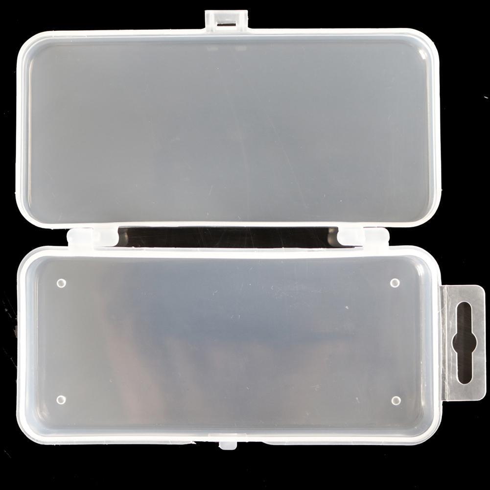 No Grid Empty Fishing Lure Hooks Bait Tackle Boxes Storage Case Organizer
